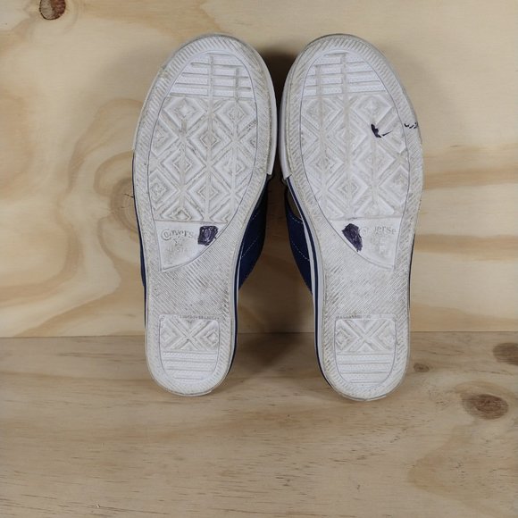 Converse One Star -Slip Navy - Sandals - Blue/Black - Women's - 8.5 - Picture 8 of 9